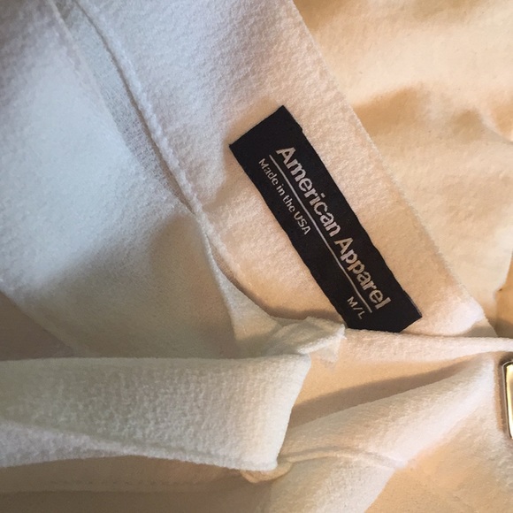 American apparel white wrap skirt - Picture 2 of 3